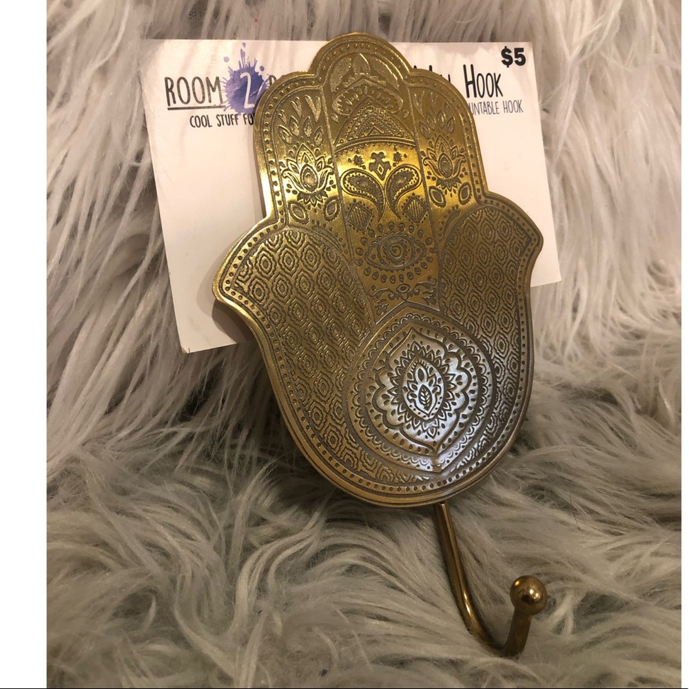 Decorative Hamza Hand Wall Hook